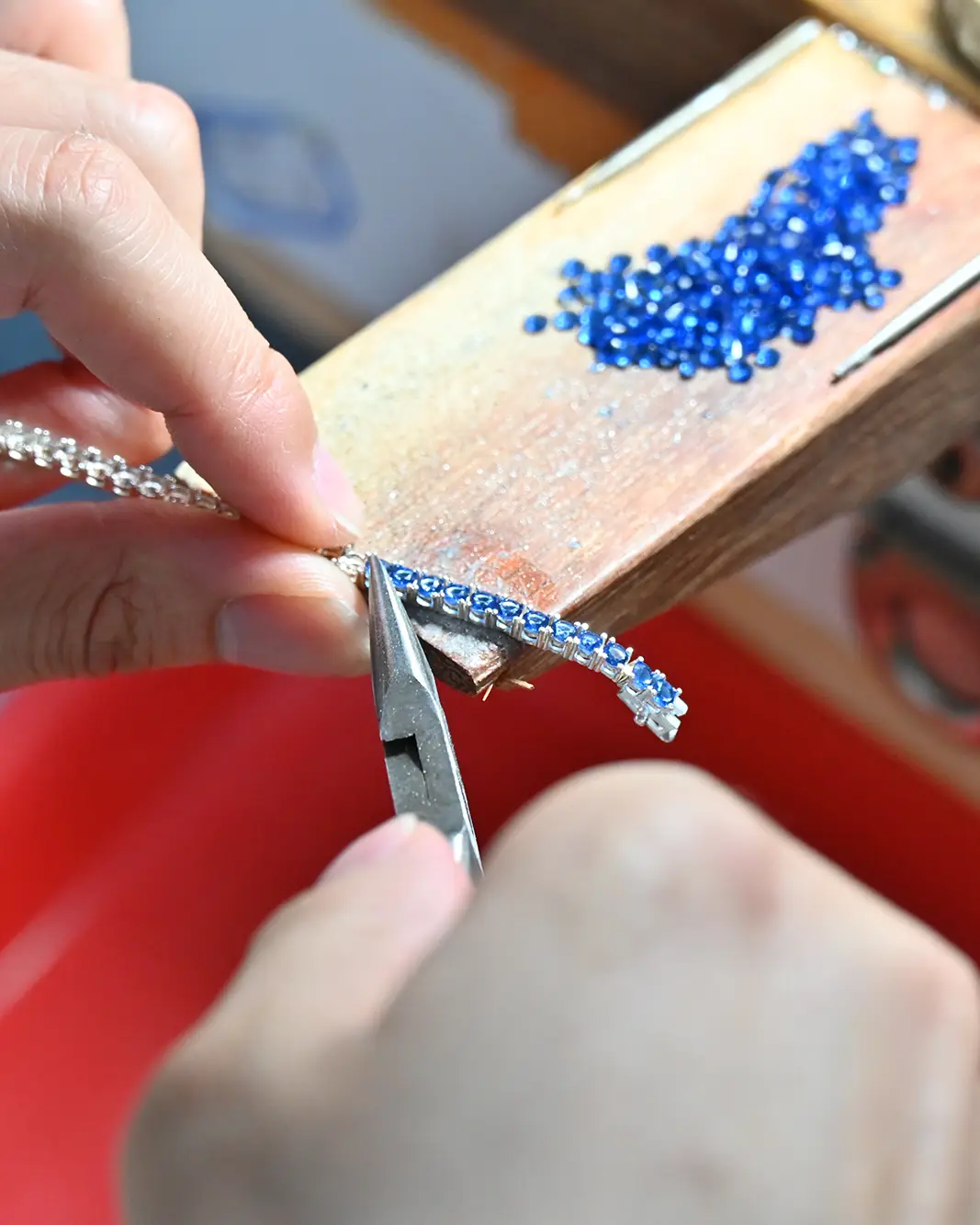 Bracelet Stone Setting