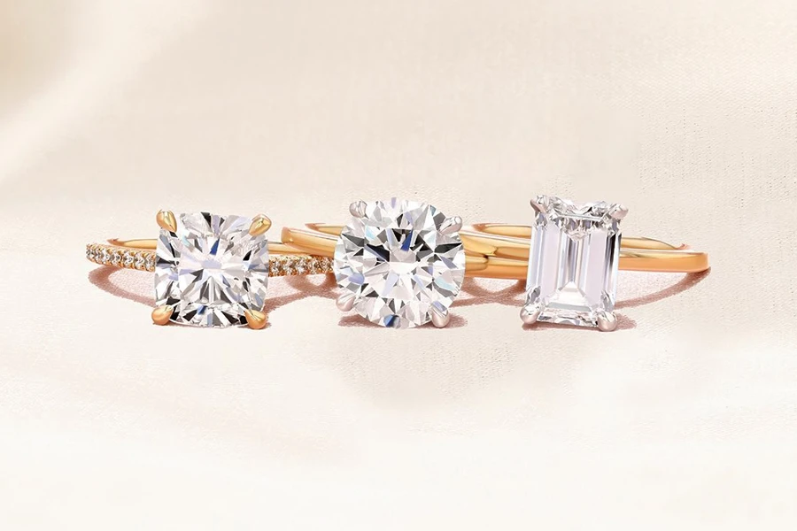 Diamond Jewelry Ring Set