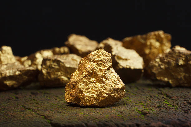 raw gold material