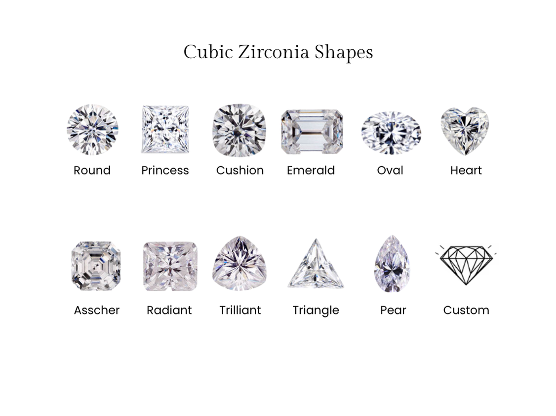 Cubic Zirconia Shapes