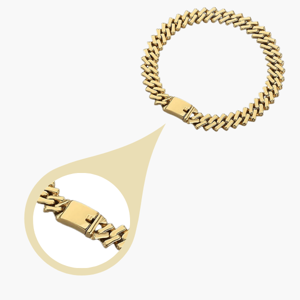 Gold Chain with Open Box Clasp