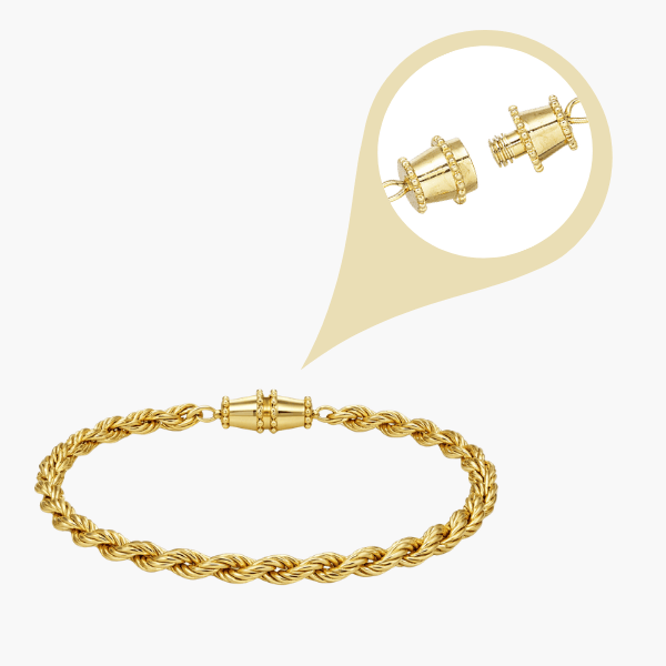 Rope Chain with Barrel Clasp