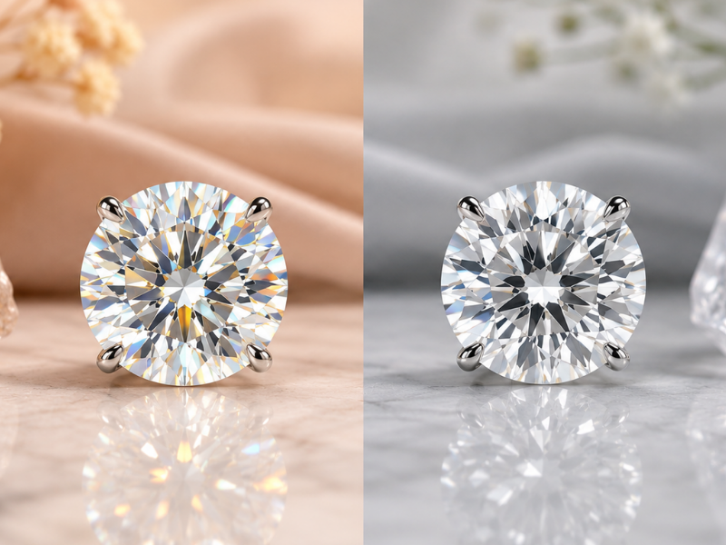 Moissanite vs. Lab-Grown Diamond Price Comparison